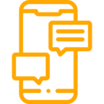 Chat, send professional text messages using our voip phone system.